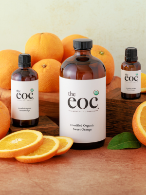 Certified Organic Sweet Orange Essential Oil
