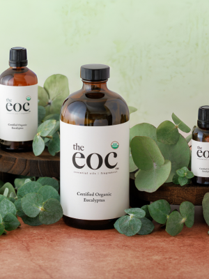 Certified Organic Eucalyptus Essential Oil