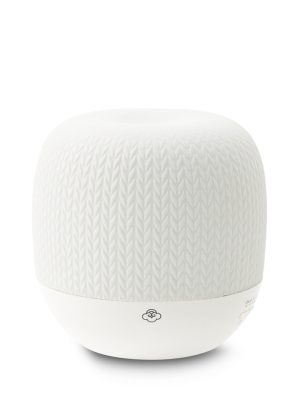 Knit White Ceramic Ultrasonic Diffuser